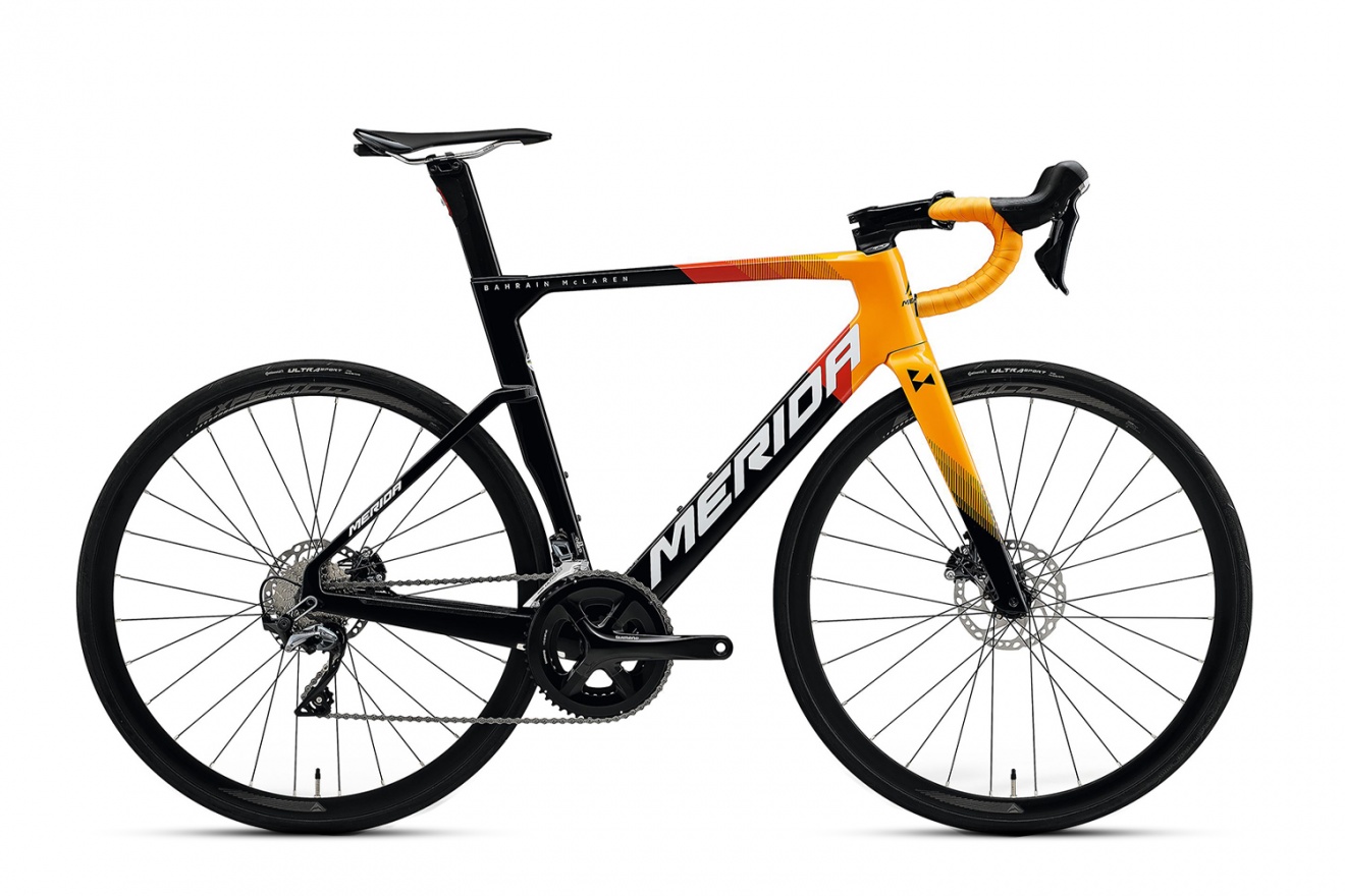 merida reacto 5000 team bahrain mclaren edition bike