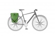 Велосумка Ortlieb Back-Roller Plus (комплект) / Зеленая