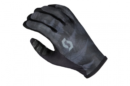 Велоперчатки Scott Traction, длинный палец / Черно-серые