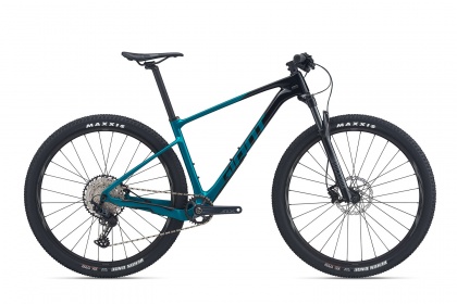 Велосипед горный Giant XTC Advanced 29 2 (2021) / Черно-бирюзовый