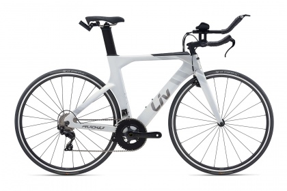 Велосипед для триатлона женский Liv Avow Advanced (2021) / Белый перламутр