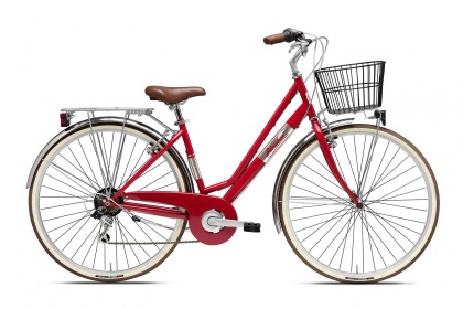 Велосипед городской женский Adriatica Panarea Lady (2021) / Красный