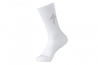Носки Specialized Soft Air Tall Sock / Бело-серые