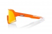 Очки 100% S3 / Soft Tact Neon Orange HIPER Red Multilayer Mirror