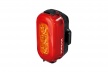 Велофонарь Topeak Taillux 100 USB, задний / Красно-оранжевый