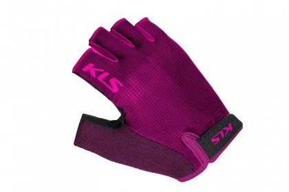 Велоперчатки KLS Factor, короткий палец / Фиолетовый