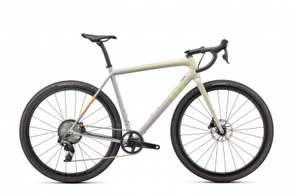 Велосипед гравийный Specialized Crux Expert (2022) / Бело-серый