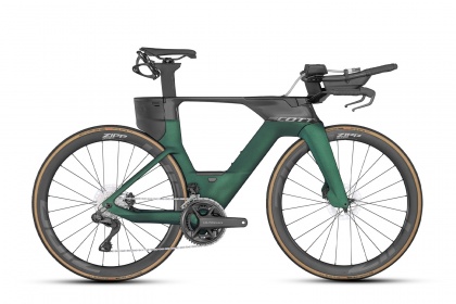 Велосипед для триатлона Scott Plasma RC Pro (2022) / Зеленый
