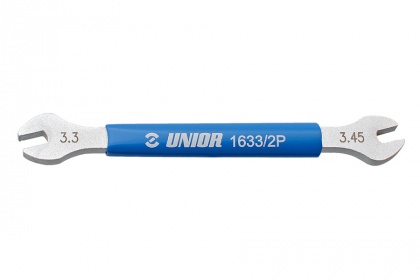 Спицевой ключ Unior Double Sided Spoke Wrench 620179, квадрат 4.0 мм и 4.4 мм