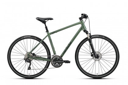 Велосипед гибридный Merida Crossway 300 (2022) / Зеленый