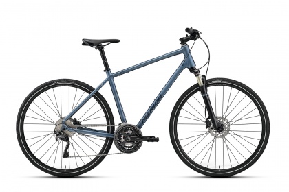 Велосипед гибридный Merida Crossway XT-Edition (2022) / Серо-голубой