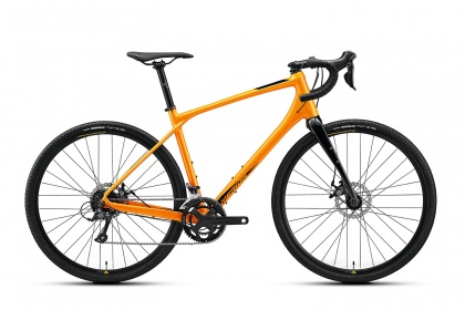 Велосипед гравийный Merida Silex 200 (2022) / Оранжевый