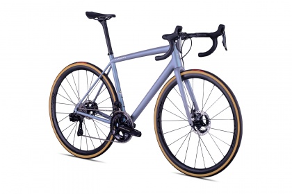 Велосипед шоссейный Specialized Aethos S-Works Dura-Ace Di2 (2022) / Серо-голубой