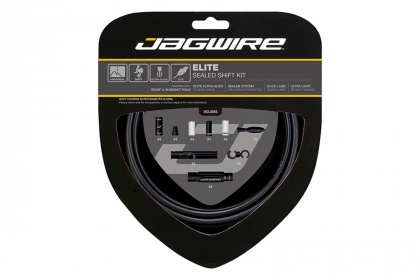 Набор рубашек и тросов переключения Jagwire 2x Elite Sealed Shift / Черный