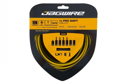 Набор рубашек и тросов переключения Jagwire 1x Pro Shift Kit / Желтый