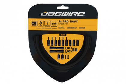 Набор рубашек и тросов переключения Jagwire 2x Pro Shift Kit / Матово-черный