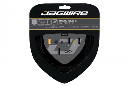 Набор рубашек и тормозных тросов Jagwire Road Elite Link Brake / Черный