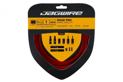 Набор рубашек и тормозных тросов Jagwire Road Pro Brake Kit / Красный