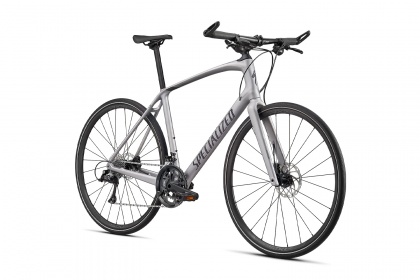 Велосипед дорожный Specialized Sirrus 4.0 (2022) / Светло-серый