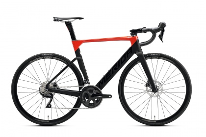 Велосипед шоссейный Merida Reacto 4000 (2022) / Черно-красный