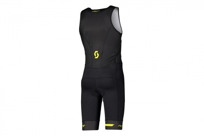 Стартовый костюм для триатлона Scott Plasma SD / Черно-желтый