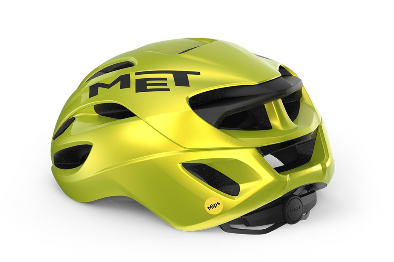 Велошлем MET Rivale MIPS / Желтый купить в интернет-магазине CityCycle.ru