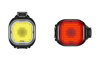 Велофонари Knog Blinder Mini Twinpack, передний и задний / Square