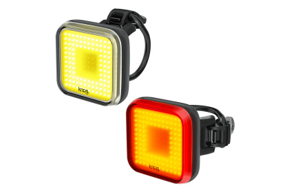 Велофонари Knog Blinder Twinpack, передний и задний / Square
