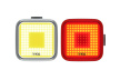 Велофонари Knog Blinder Twinpack, передний и задний / Square