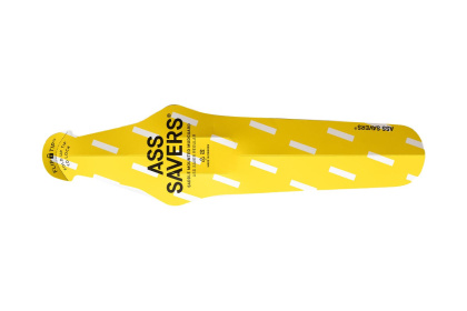 Крыло брызговик Ass Savers Regular, заднее / Bold Rain Yellow