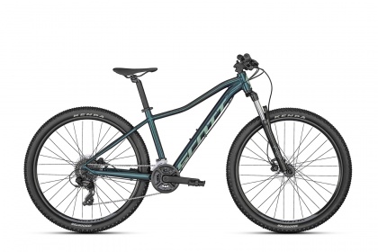 Велосипед горный женский Scott Contessa Active 50 (2022) / Сине-зеленый