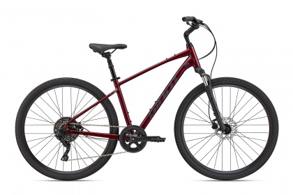 Велосипед гибридный Giant Cypress 2 (2022) / Бордовый