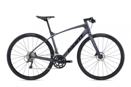Велосипед дорожный Giant FastRoad Advanced 2 (2022) / Темно-серый