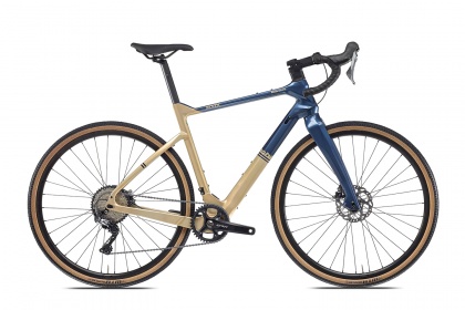 Велосипед гравийный Bianchi Arcadex GRX 600 / Сине-золотой