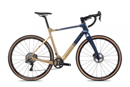 Велосипед гравийный Bianchi Arcadex GRX 810 Di2 / Сине-золотой