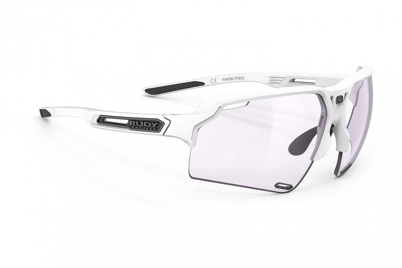 Очки Rudy Project Deltabeat White Gloss Impactx Photochromic 2 Laser Purple купить в интернет