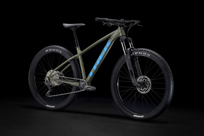 Велосипед горный Trek Roscoe 6 (2022) / Серо-зеленый
