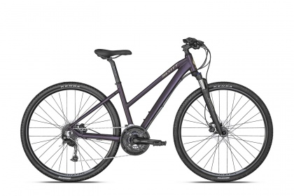 Велосипед гибридный Scott Sub Cross 30 Lady (2022) / Фиолетовый