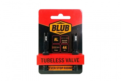 Ниппель бескамерный Blub Tubeless Valves, 44 мм / Стальной