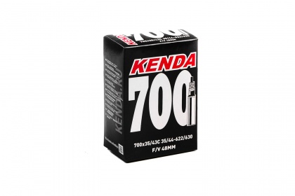 Велокамера Kenda Road Tour, 28 дюймов, Presta 48 мм / Ширина 35-43c