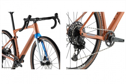 Велосипед гравийный BMC URS 01 Three (2022) / Оранжевый