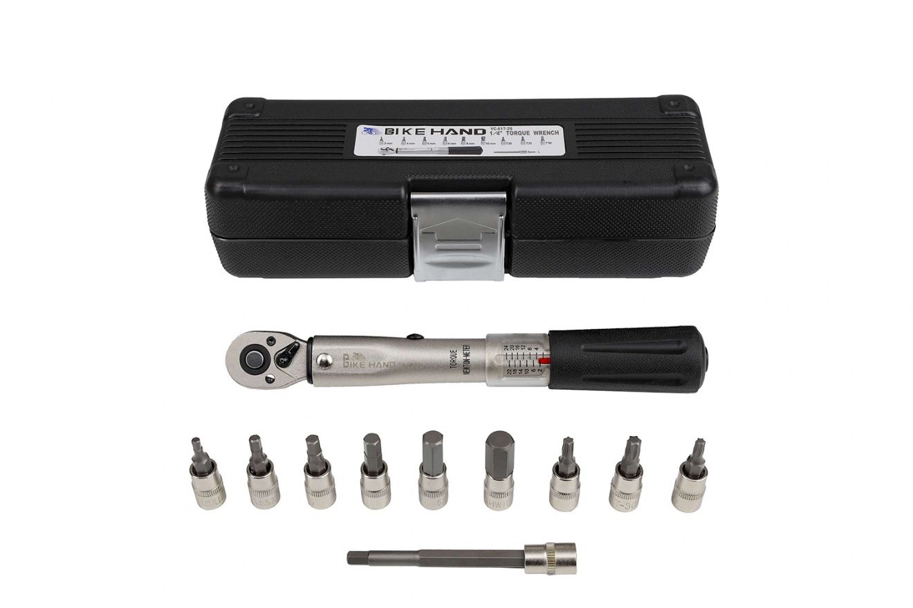 Динамометрический ключ Bike Hand Torque Wrench Set, усилие 2-24 Nm ...