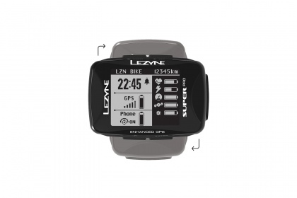 Велокомпьютер Lezyne Super Pro GPS, беспроводной / С аксессуарами (Smart Loaded)