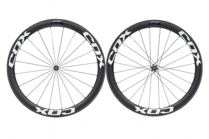 Комплект велосипедных колес Cox Drome 50 Tubeless Clincher, 28 дюймов