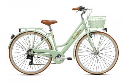 Велосипед городской женский Adriatica Retro Lady (2021) / Зеленый