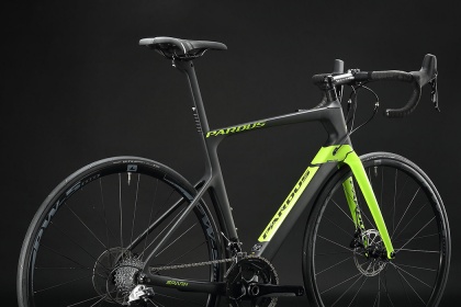 Велосипед шоссейный Pardus Spark Disc Rival / Черно-зеленый