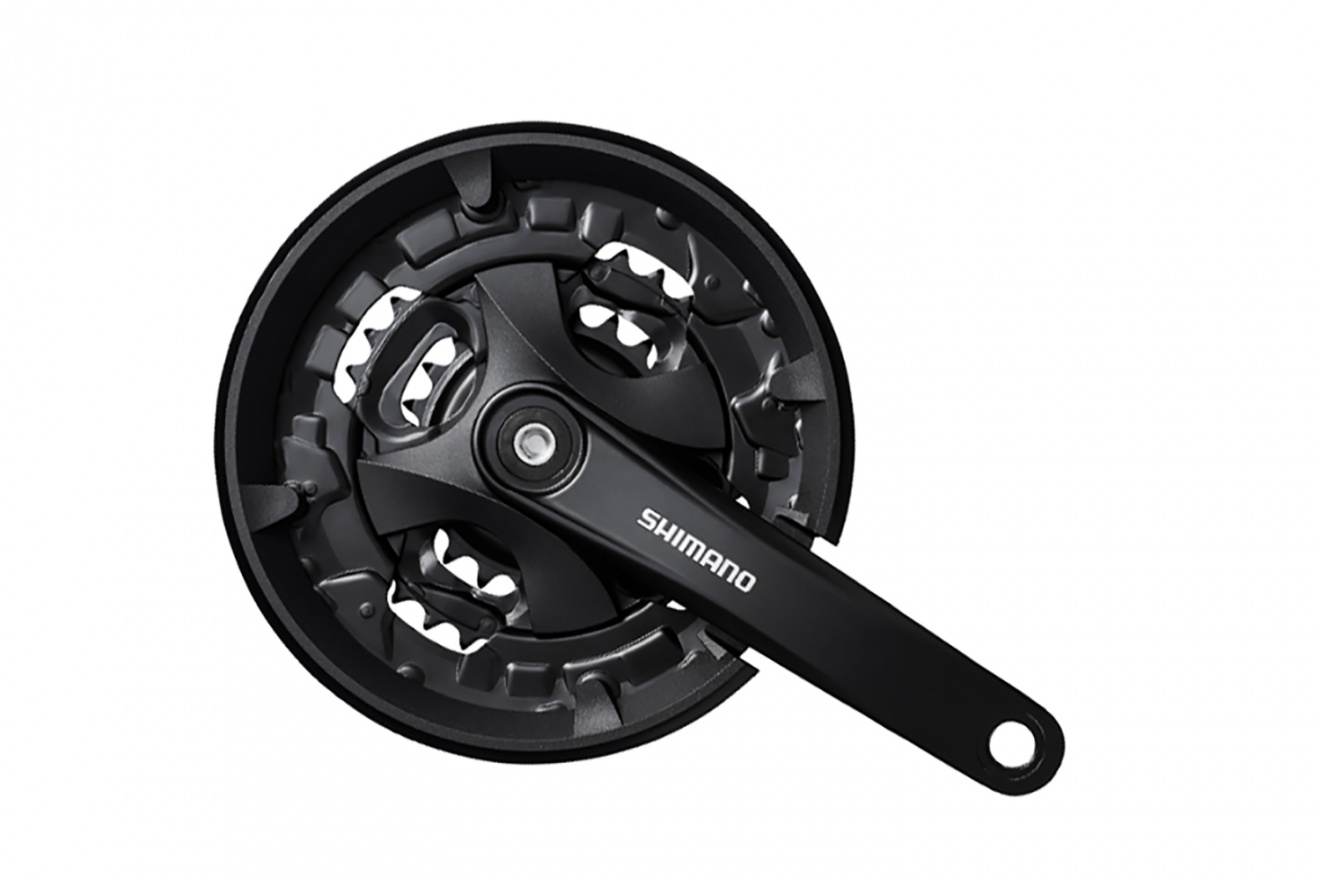 Велосипедные система shimano altus fc-mt101 / 40-30-22 (с защитой ...