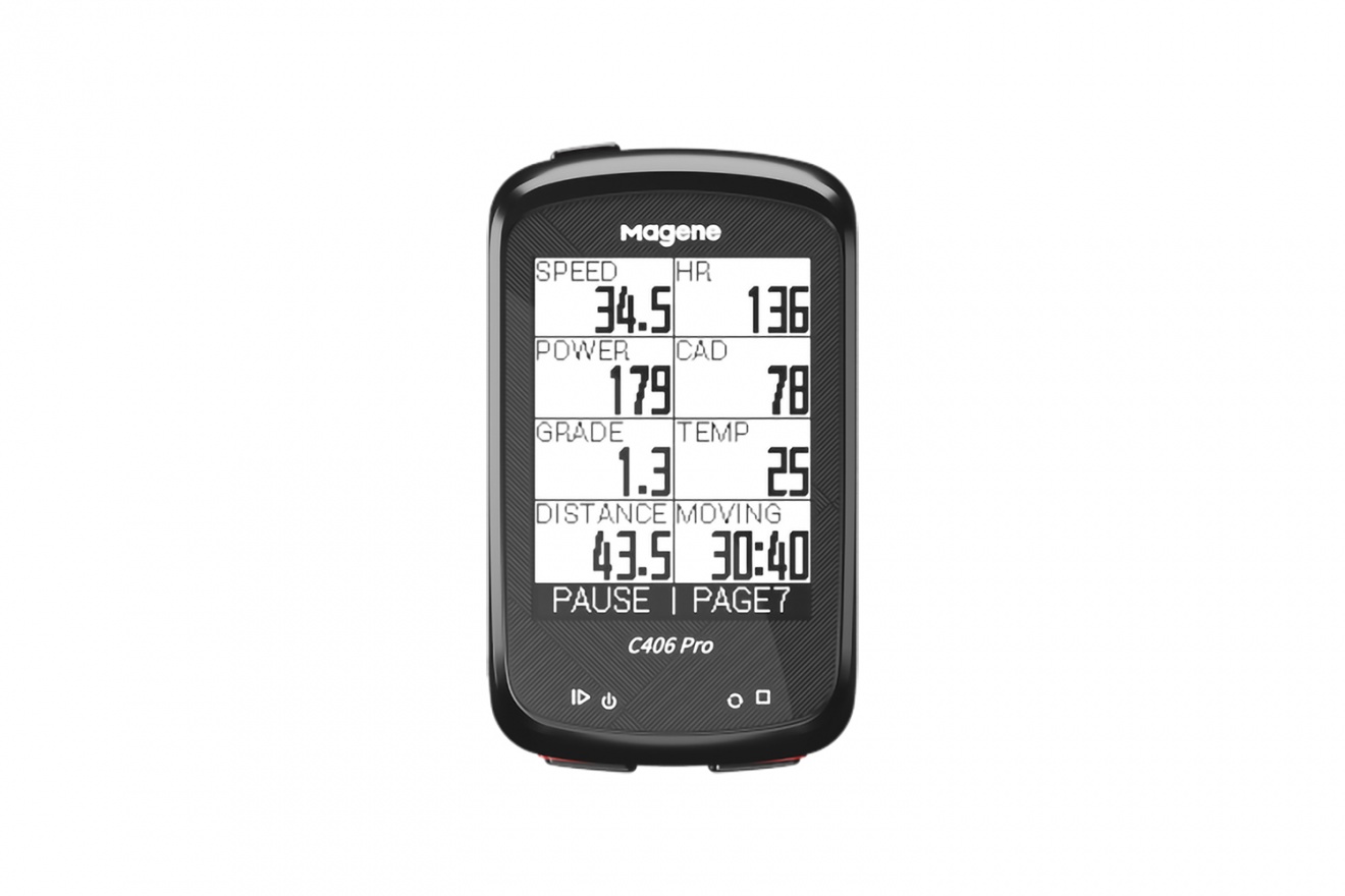 Велокомпьютер Magene C406 Pro GPS Smart Bike Computer, без датчиков