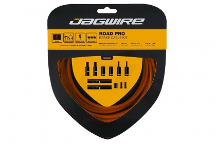 Набор рубашек и тормозных тросов Jagwire Road Pro Brake Kit / Оранжевый