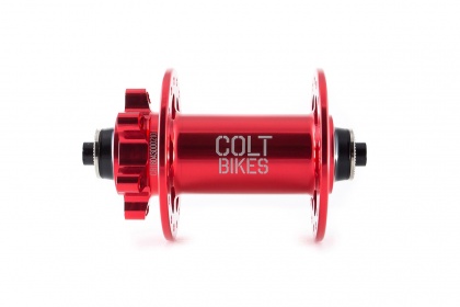 Втулка передняя Colt Bikes .30, ось QR / Красная